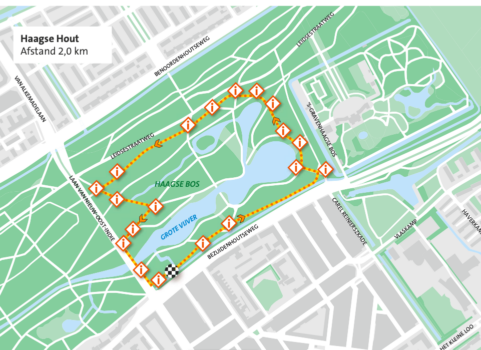 Opening hardlooproute Haagse Hout